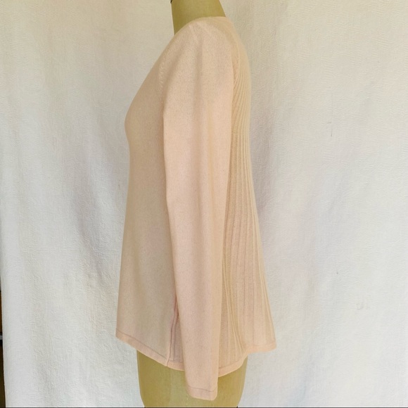 Pure cashmere in pales pink aline body size S EUC - Picture 2 of 5